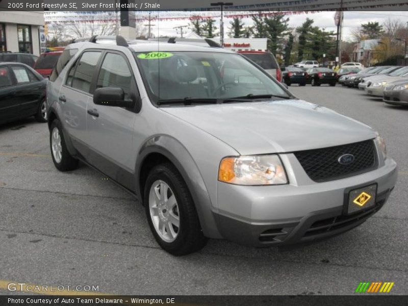 Silver Frost Metallic / Shale 2005 Ford Freestyle SE