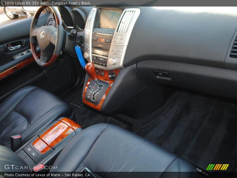 Tungsten Pearl / Black 2009 Lexus RX 350 AWD