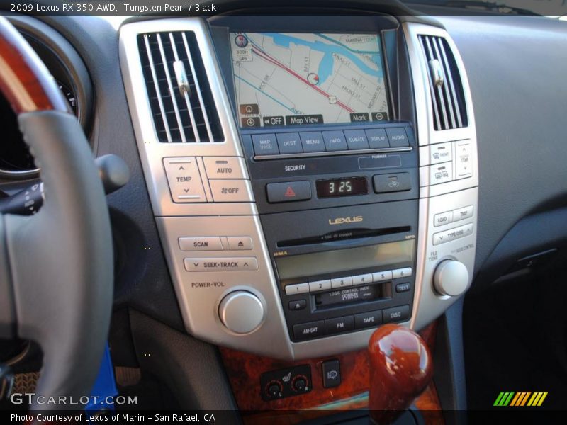 Tungsten Pearl / Black 2009 Lexus RX 350 AWD