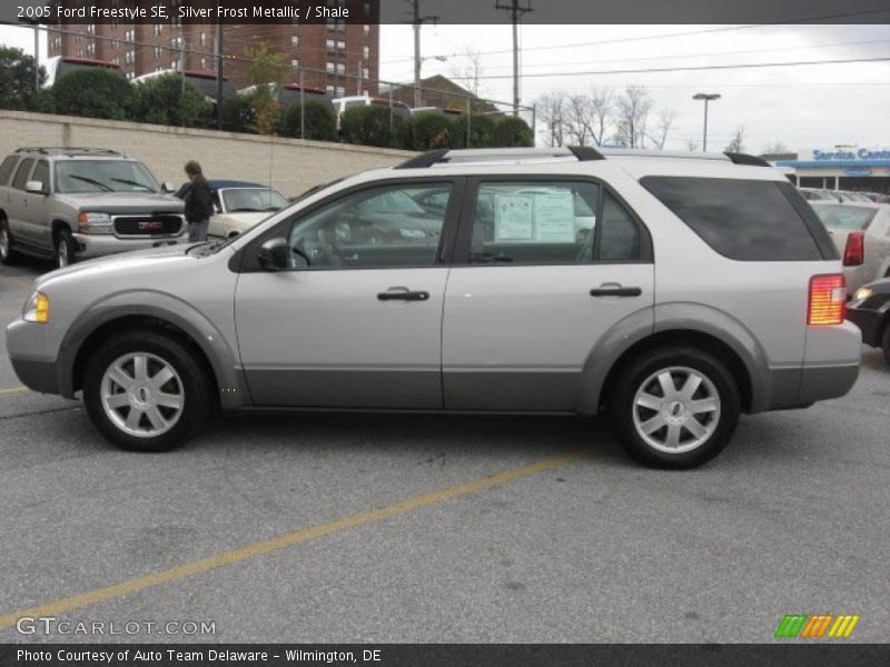 Silver Frost Metallic / Shale 2005 Ford Freestyle SE