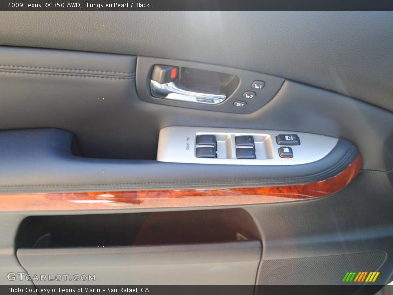Tungsten Pearl / Black 2009 Lexus RX 350 AWD