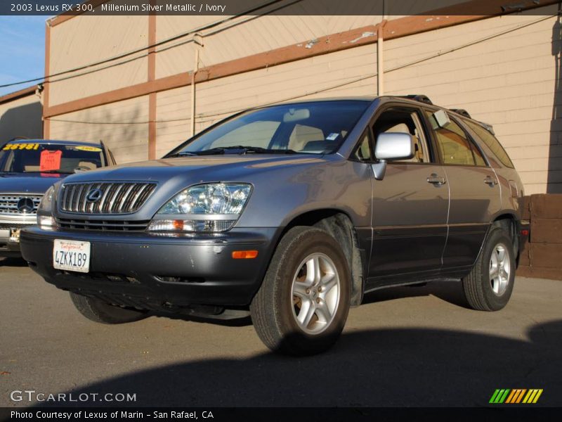 Millenium Silver Metallic / Ivory 2003 Lexus RX 300