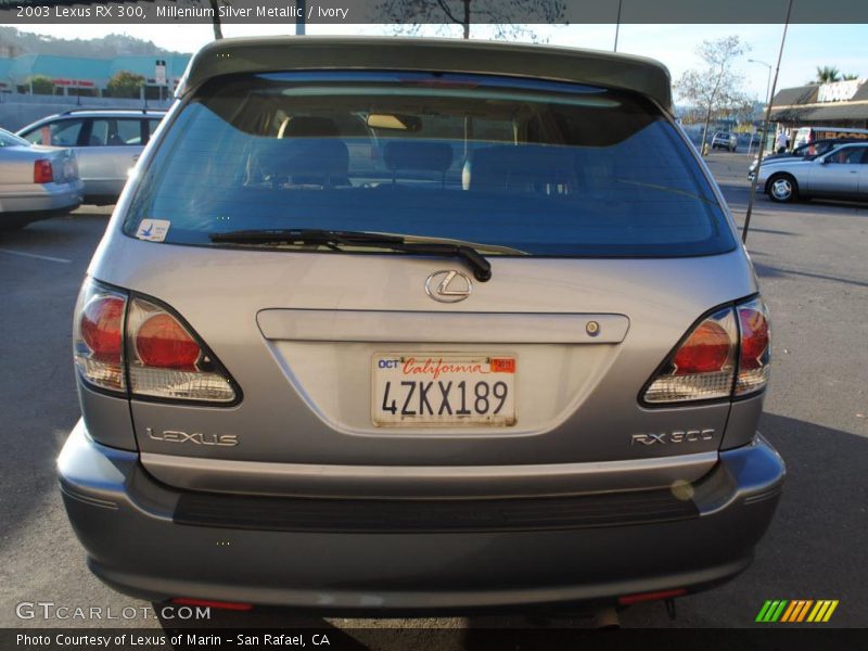 Millenium Silver Metallic / Ivory 2003 Lexus RX 300