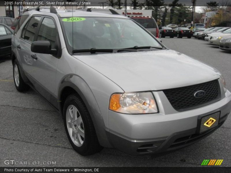 Silver Frost Metallic / Shale 2005 Ford Freestyle SE