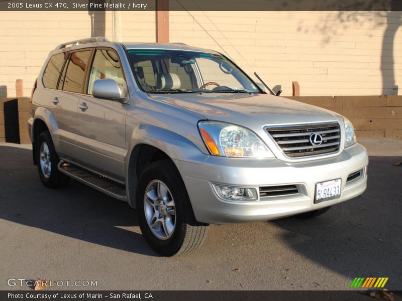 Silver Pine Metallic / Ivory 2005 Lexus GX 470