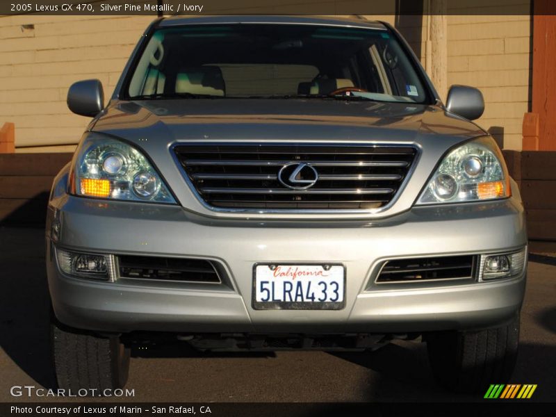 Silver Pine Metallic / Ivory 2005 Lexus GX 470
