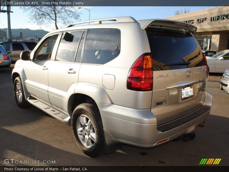 Silver Pine Metallic / Ivory 2005 Lexus GX 470