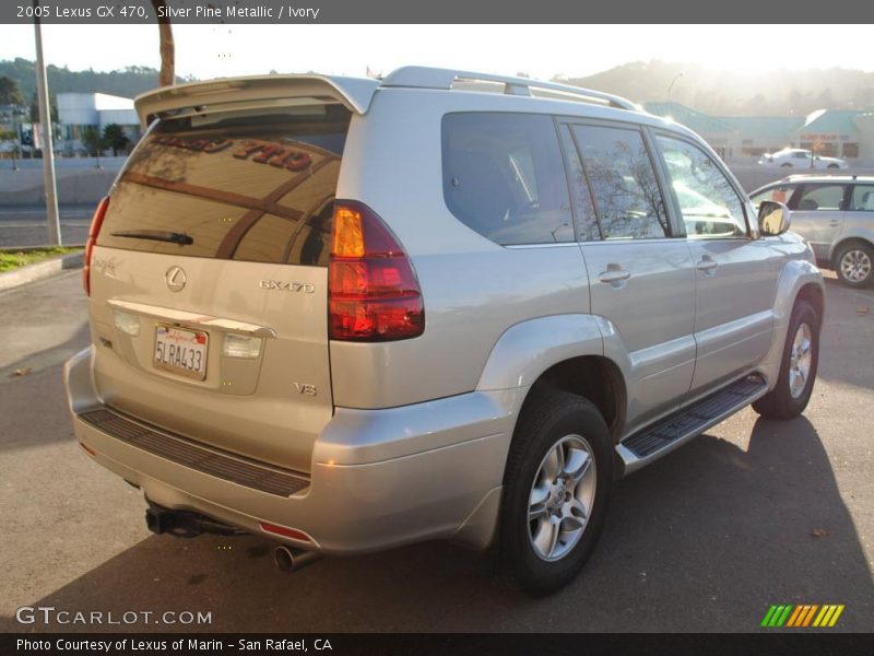 Silver Pine Metallic / Ivory 2005 Lexus GX 470