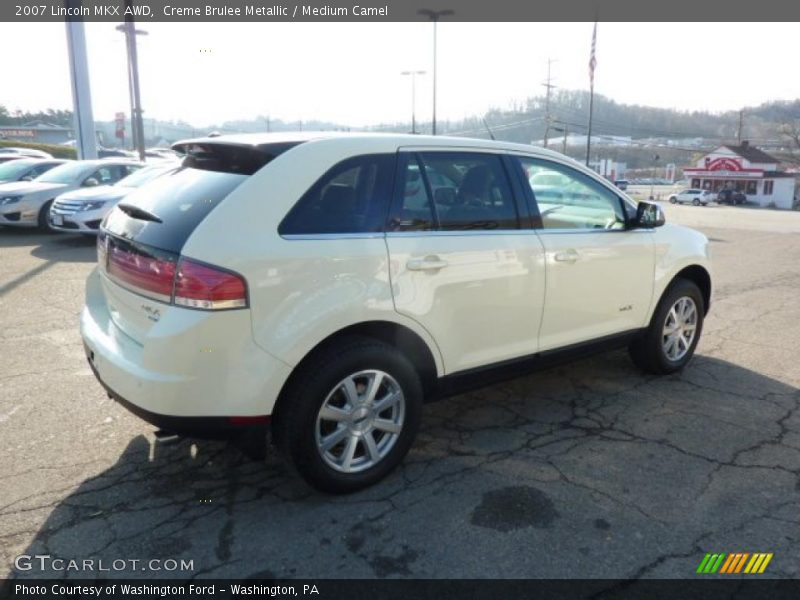 Creme Brulee Metallic / Medium Camel 2007 Lincoln MKX AWD
