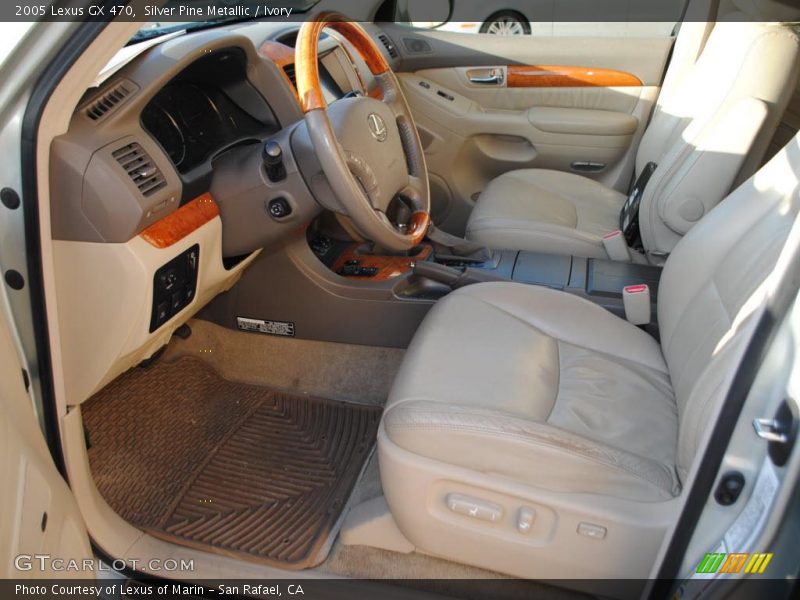 Silver Pine Metallic / Ivory 2005 Lexus GX 470