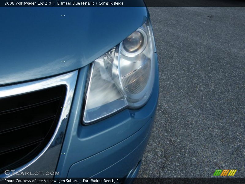 Eismeer Blue Metallic / Cornsilk Beige 2008 Volkswagen Eos 2.0T