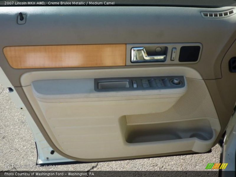 Creme Brulee Metallic / Medium Camel 2007 Lincoln MKX AWD