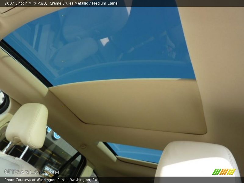 Creme Brulee Metallic / Medium Camel 2007 Lincoln MKX AWD