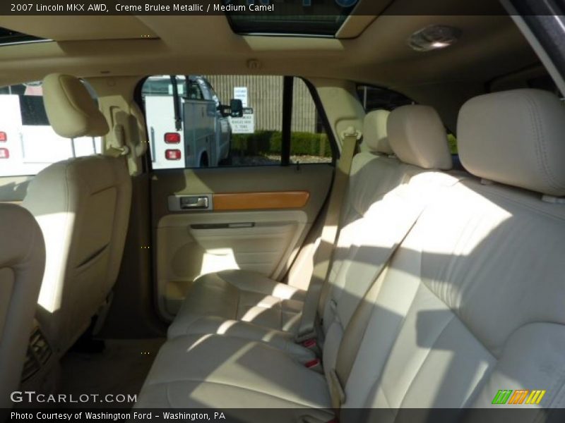 Creme Brulee Metallic / Medium Camel 2007 Lincoln MKX AWD