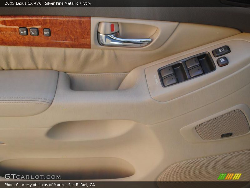 Silver Pine Metallic / Ivory 2005 Lexus GX 470