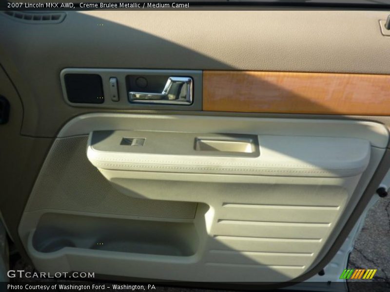 Creme Brulee Metallic / Medium Camel 2007 Lincoln MKX AWD