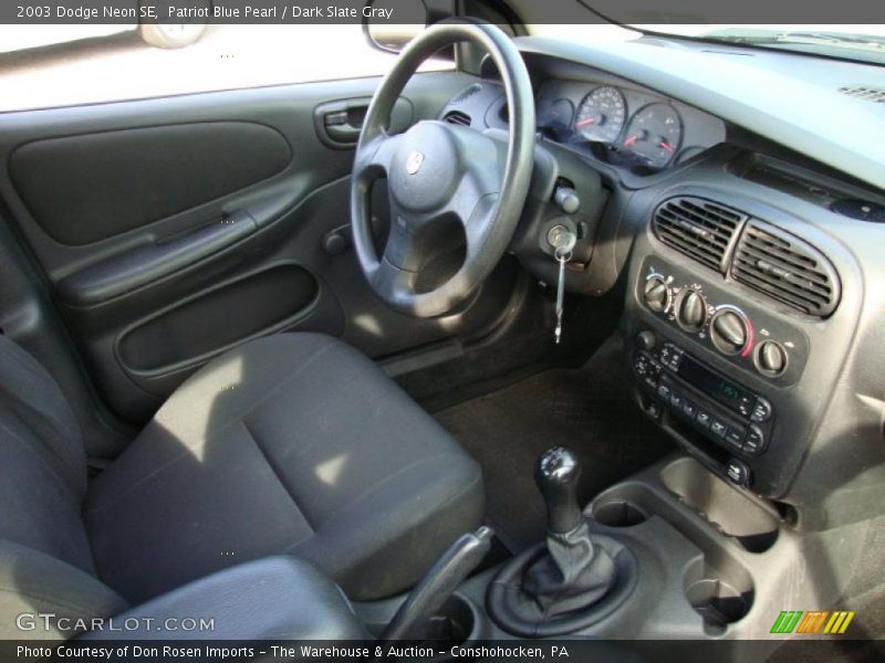Dashboard of 2003 Neon SE