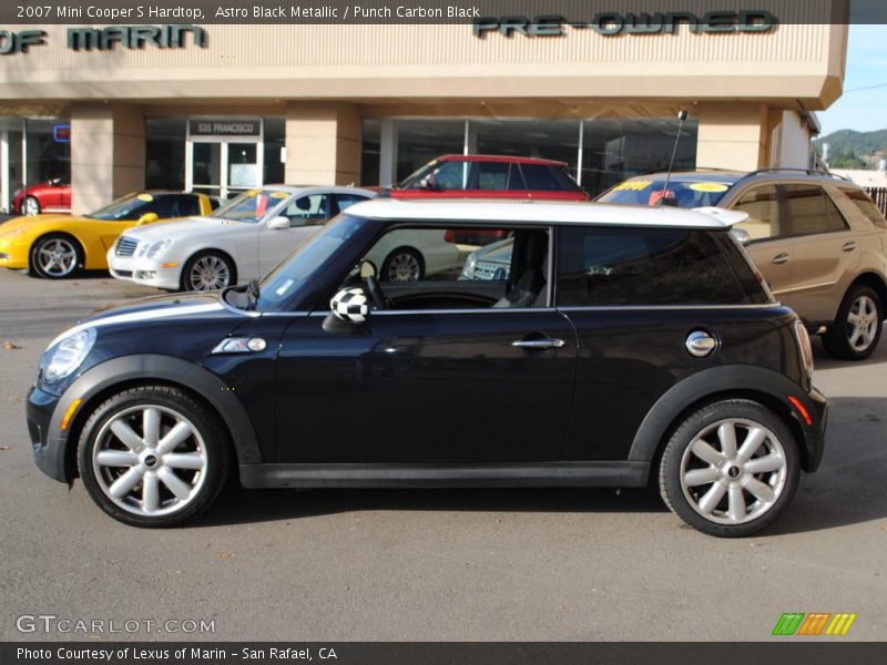 Astro Black Metallic / Punch Carbon Black 2007 Mini Cooper S Hardtop
