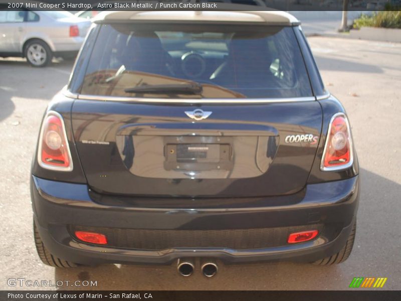Astro Black Metallic / Punch Carbon Black 2007 Mini Cooper S Hardtop
