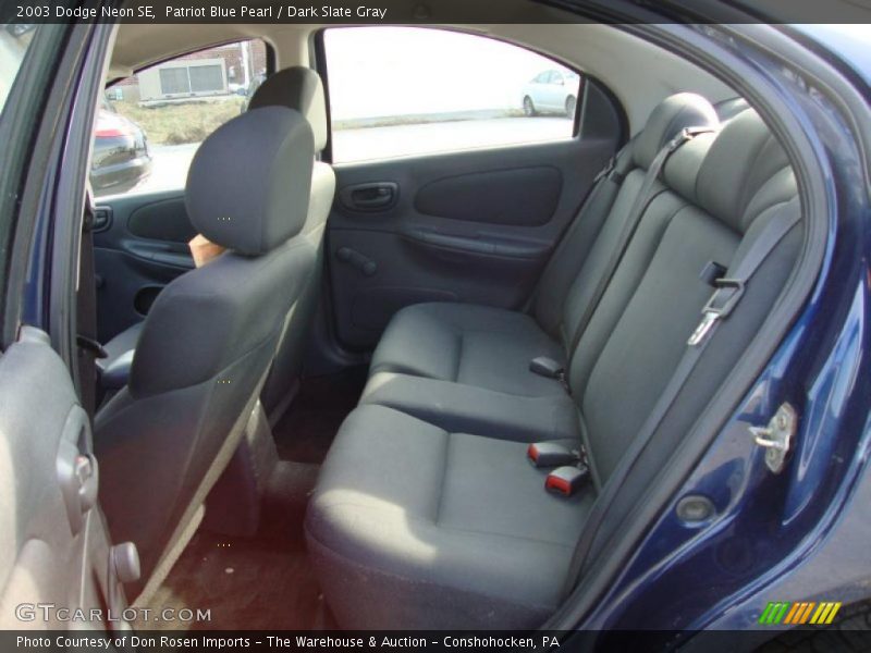  2003 Neon SE Dark Slate Gray Interior