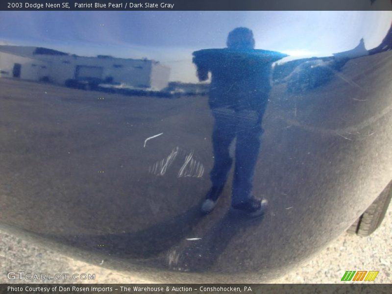 Patriot Blue Pearl / Dark Slate Gray 2003 Dodge Neon SE