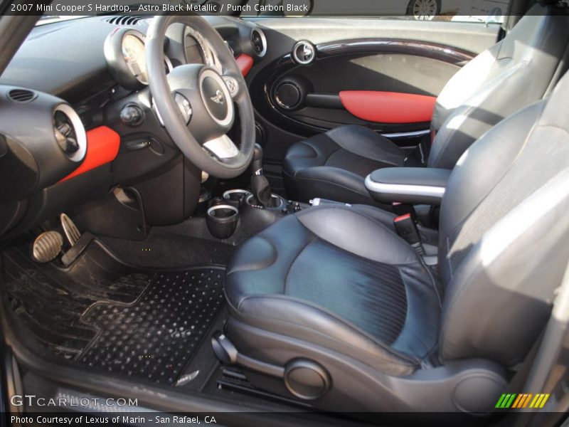 Astro Black Metallic / Punch Carbon Black 2007 Mini Cooper S Hardtop