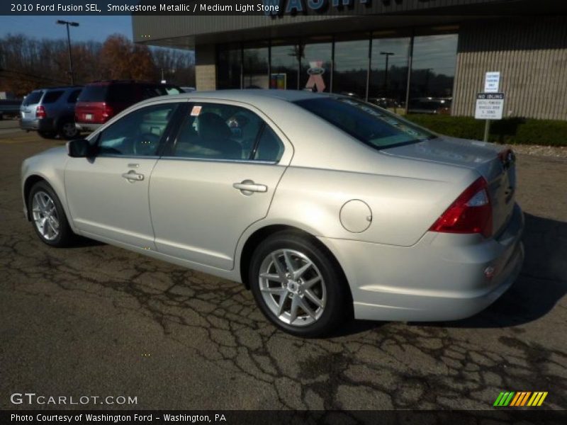 Smokestone Metallic / Medium Light Stone 2010 Ford Fusion SEL
