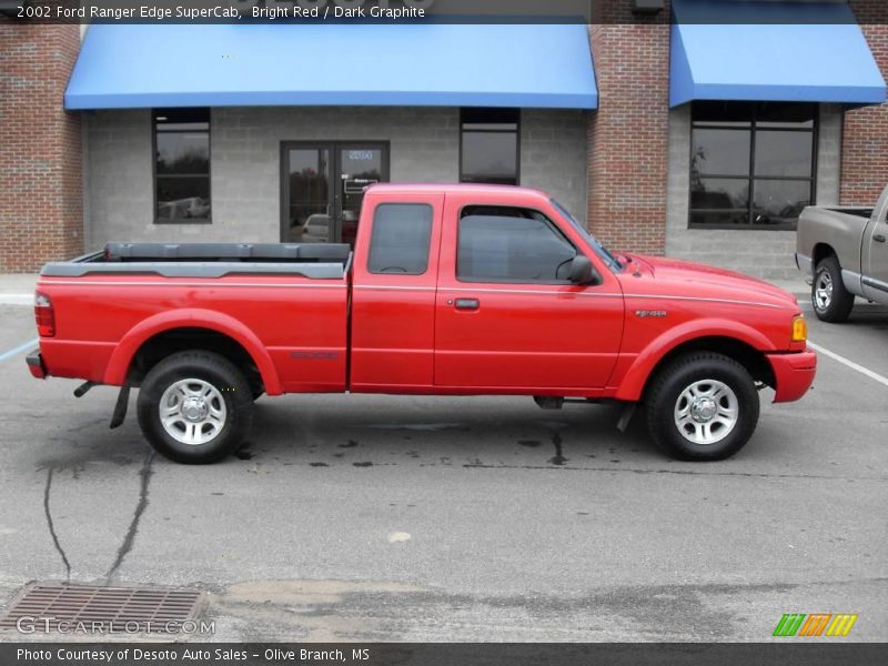 Bright Red / Dark Graphite 2002 Ford Ranger Edge SuperCab