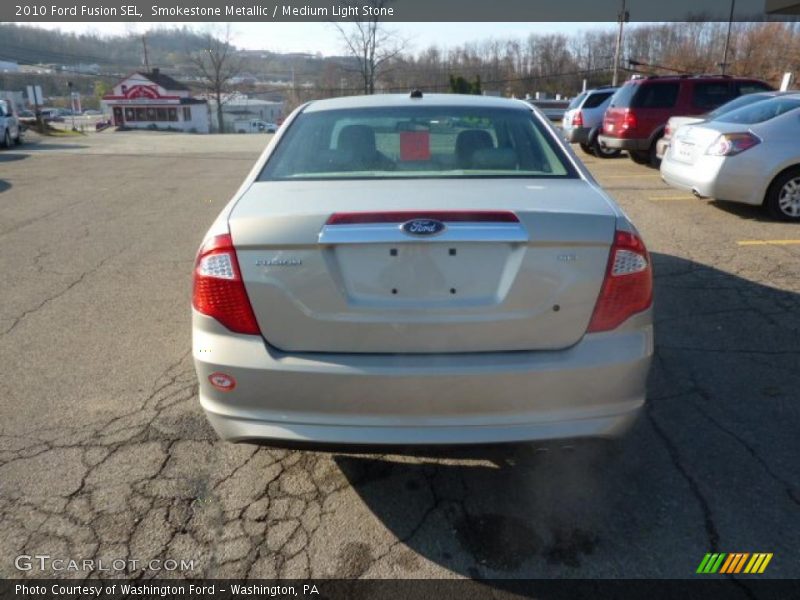 Smokestone Metallic / Medium Light Stone 2010 Ford Fusion SEL