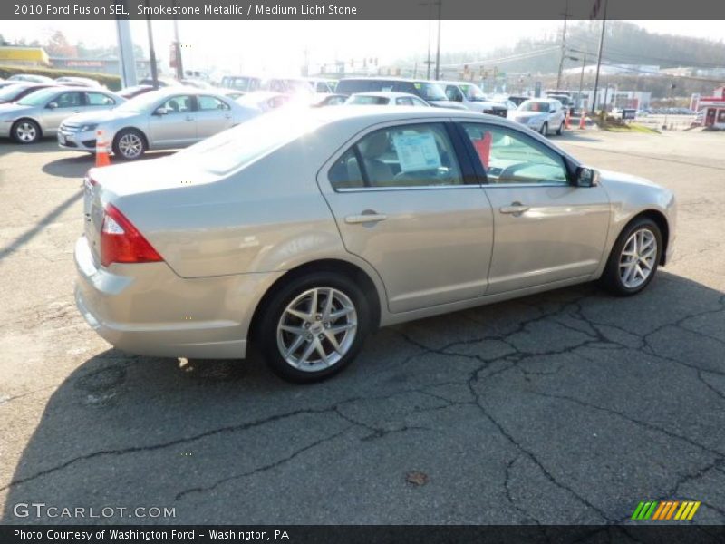 Smokestone Metallic / Medium Light Stone 2010 Ford Fusion SEL