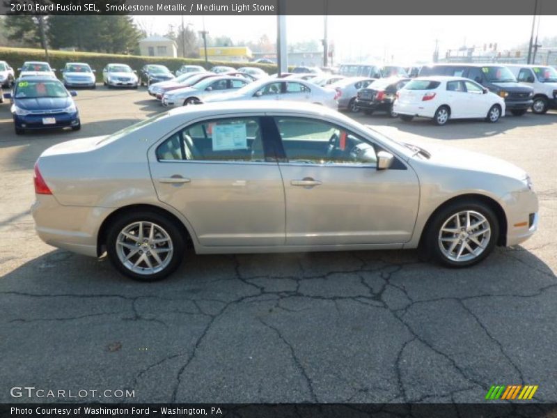 Smokestone Metallic / Medium Light Stone 2010 Ford Fusion SEL