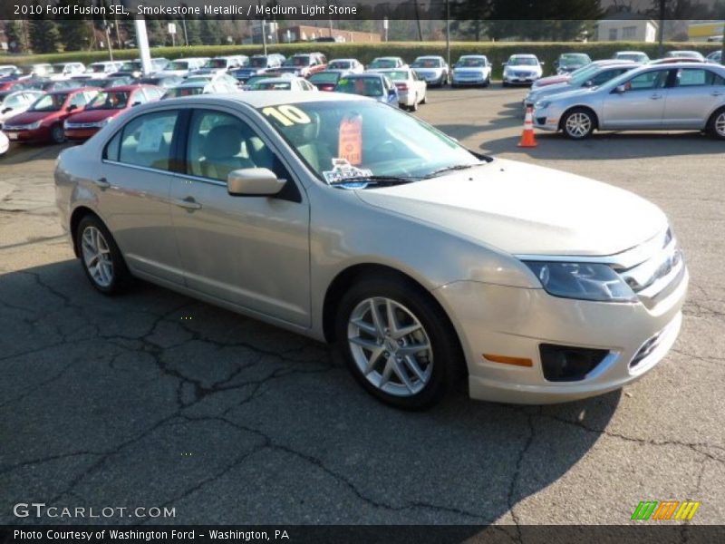 Smokestone Metallic / Medium Light Stone 2010 Ford Fusion SEL