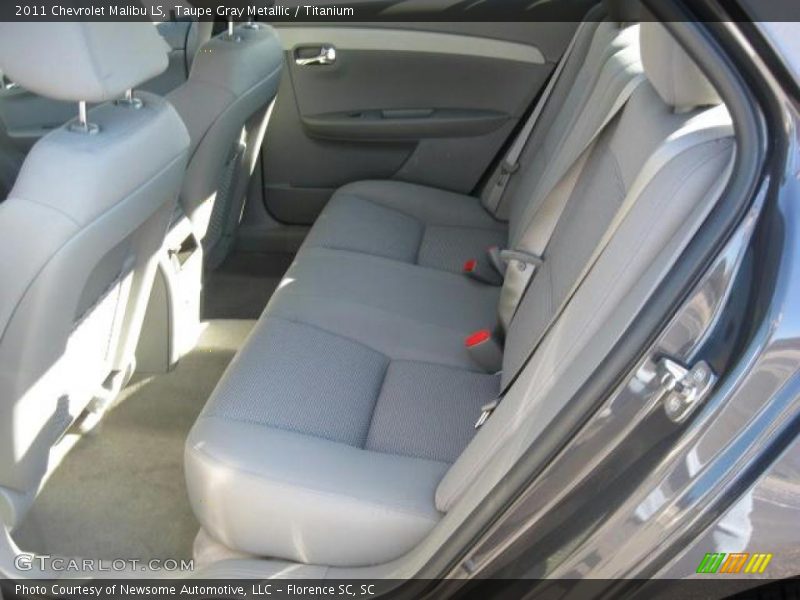 Taupe Gray Metallic / Titanium 2011 Chevrolet Malibu LS
