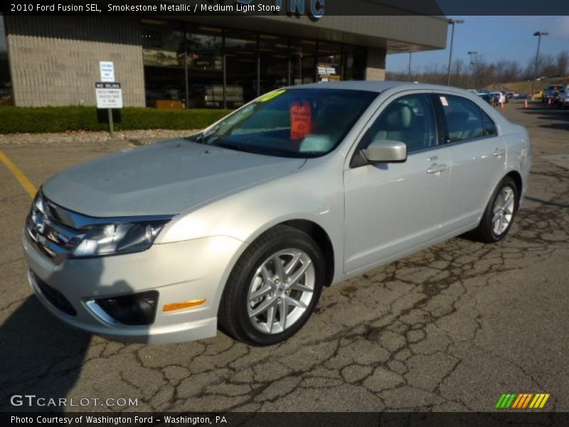 Smokestone Metallic / Medium Light Stone 2010 Ford Fusion SEL