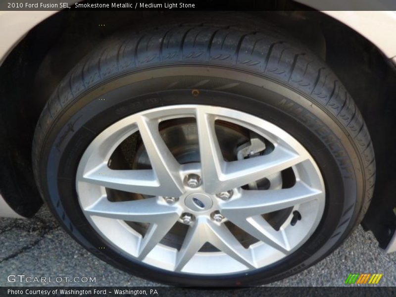 Smokestone Metallic / Medium Light Stone 2010 Ford Fusion SEL