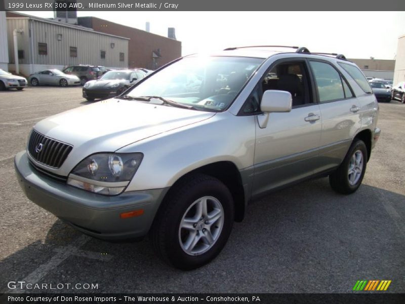 Millenium Silver Metallic / Gray 1999 Lexus RX 300 AWD