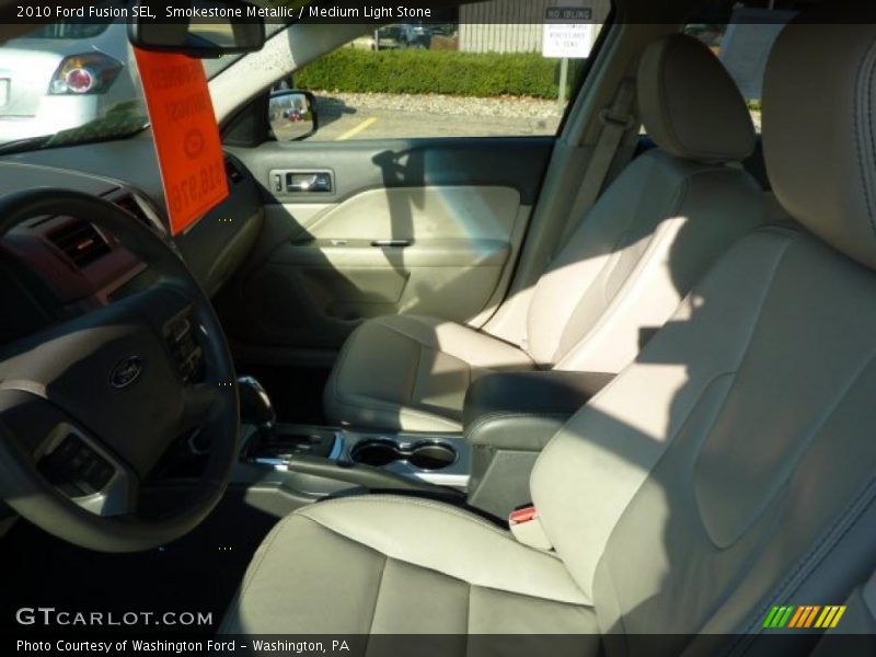 Smokestone Metallic / Medium Light Stone 2010 Ford Fusion SEL