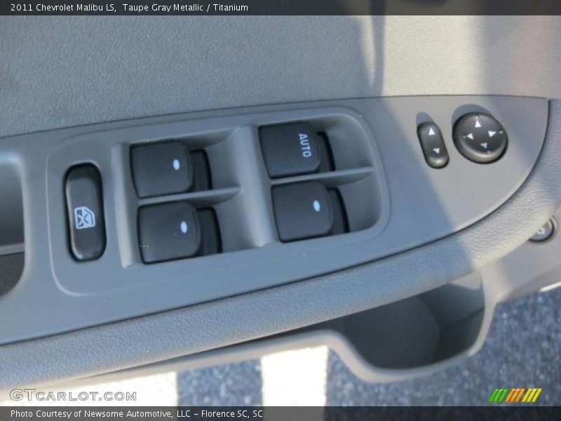 Taupe Gray Metallic / Titanium 2011 Chevrolet Malibu LS
