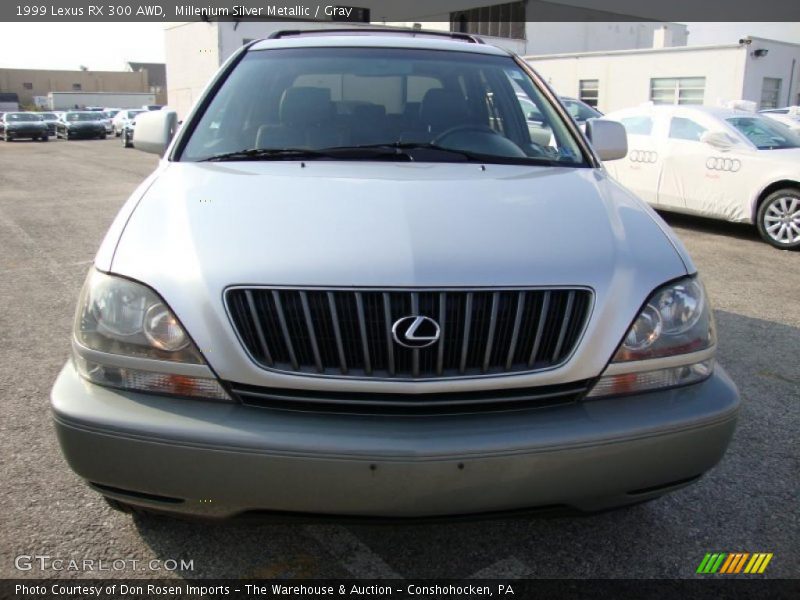 Millenium Silver Metallic / Gray 1999 Lexus RX 300 AWD