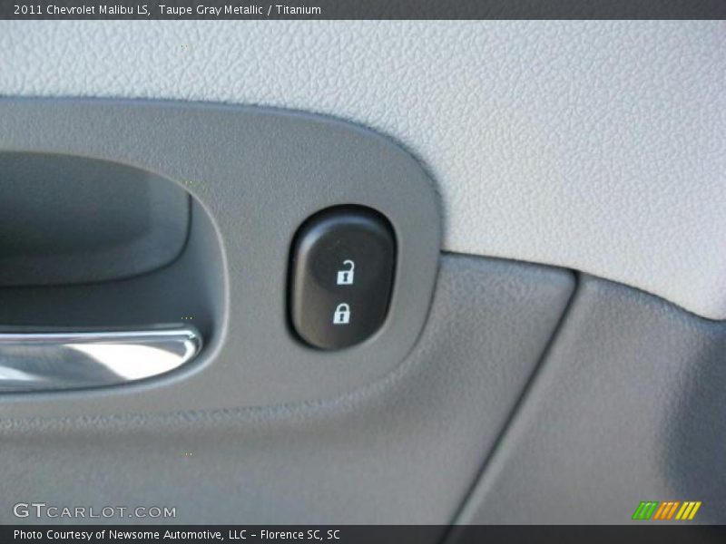 Taupe Gray Metallic / Titanium 2011 Chevrolet Malibu LS