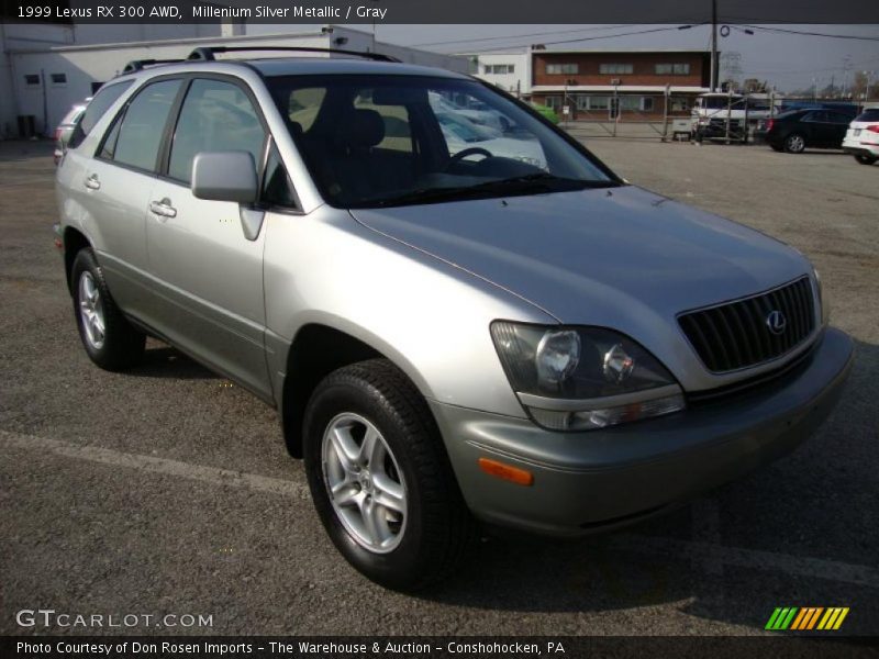 Millenium Silver Metallic / Gray 1999 Lexus RX 300 AWD