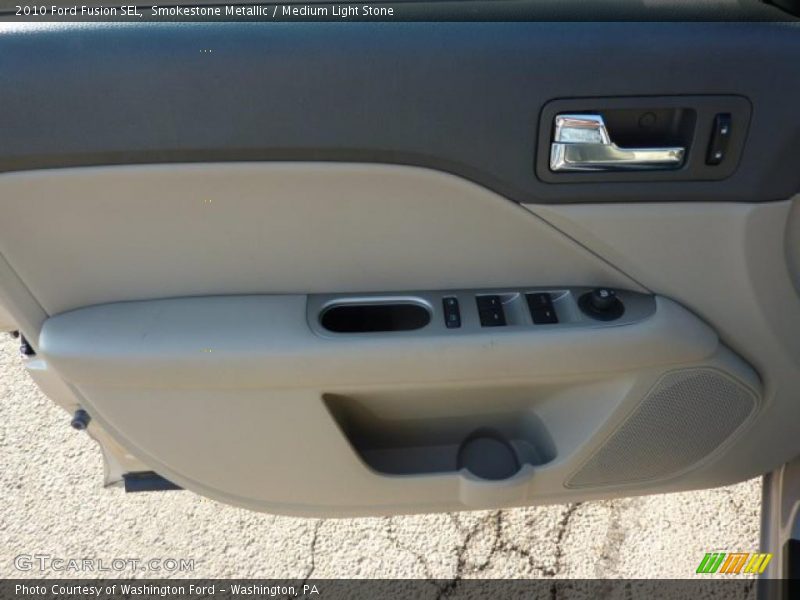 Smokestone Metallic / Medium Light Stone 2010 Ford Fusion SEL