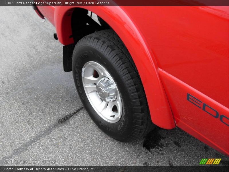 Bright Red / Dark Graphite 2002 Ford Ranger Edge SuperCab