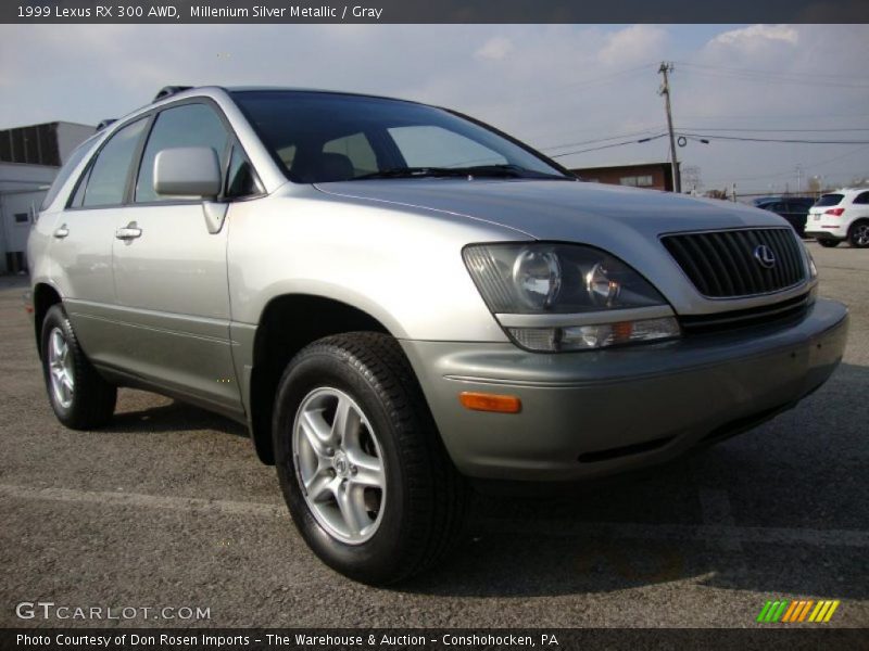 Millenium Silver Metallic / Gray 1999 Lexus RX 300 AWD