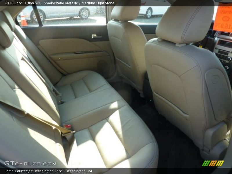 Smokestone Metallic / Medium Light Stone 2010 Ford Fusion SEL