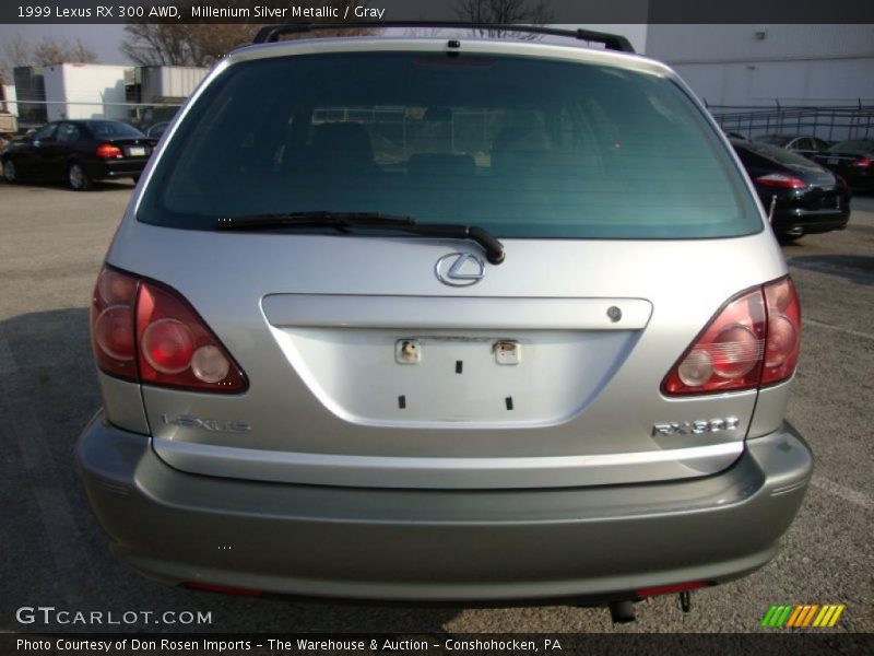 Millenium Silver Metallic / Gray 1999 Lexus RX 300 AWD