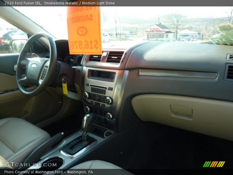 Smokestone Metallic / Medium Light Stone 2010 Ford Fusion SEL