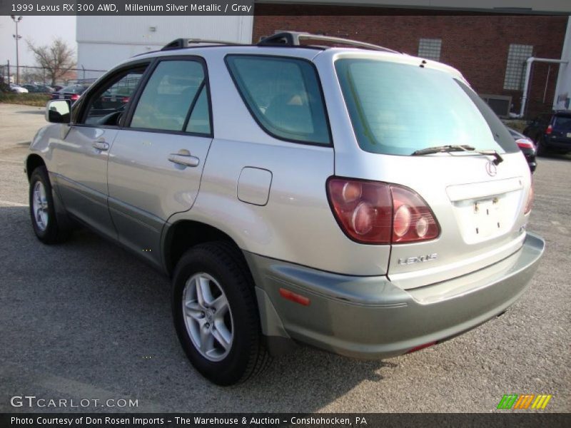 Millenium Silver Metallic / Gray 1999 Lexus RX 300 AWD