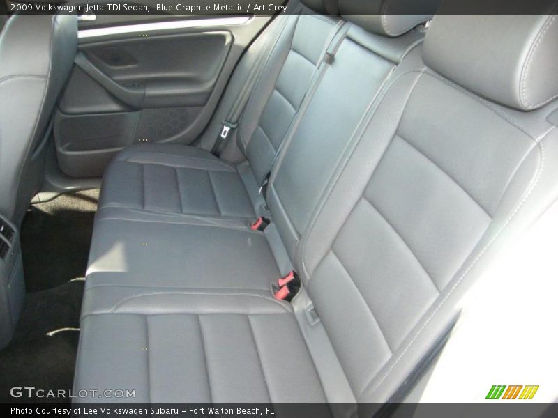 Blue Graphite Metallic / Art Grey 2009 Volkswagen Jetta TDI Sedan