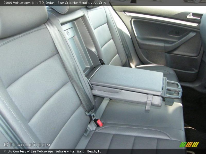 Blue Graphite Metallic / Art Grey 2009 Volkswagen Jetta TDI Sedan